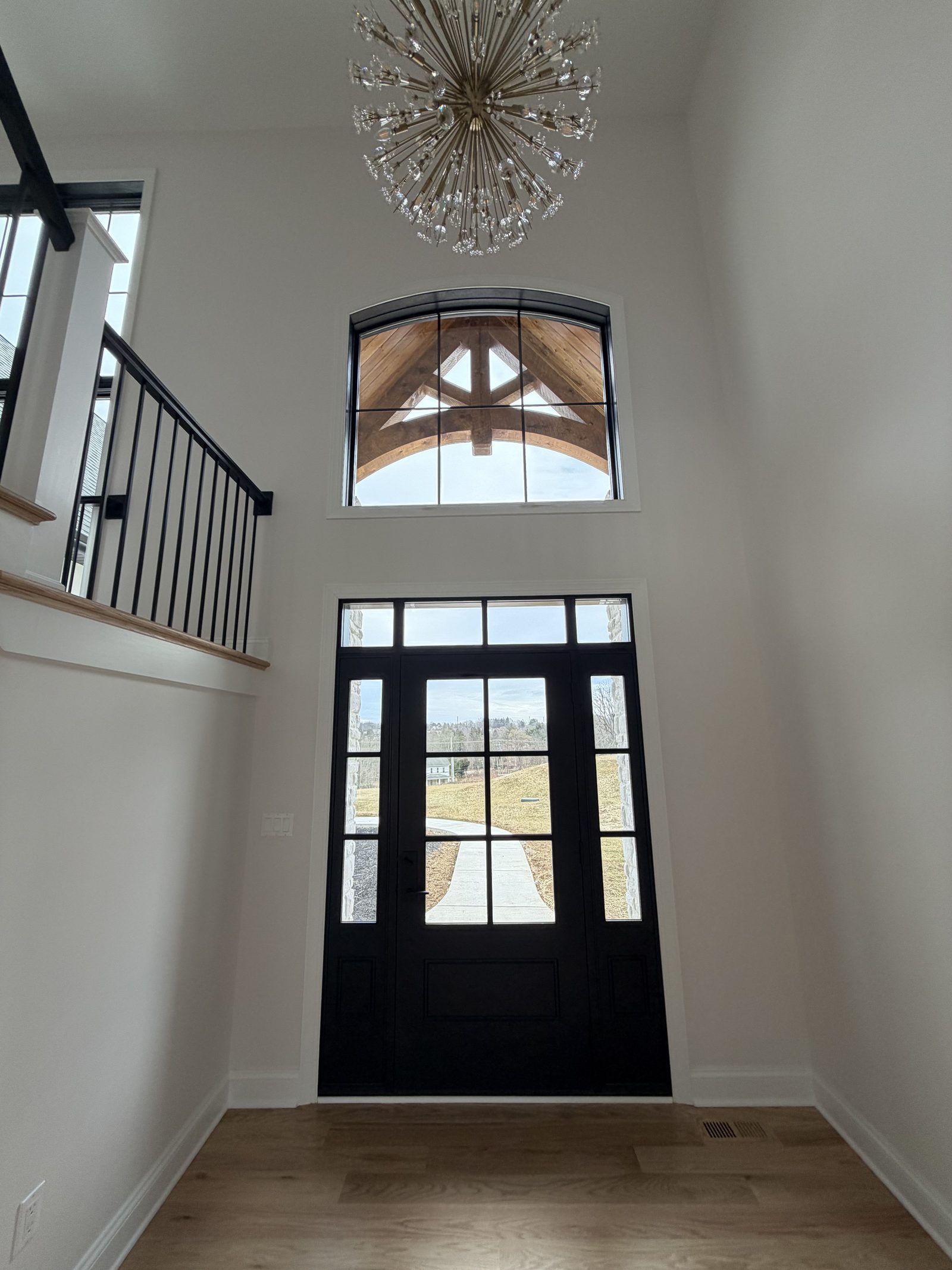 Entry with double doors
